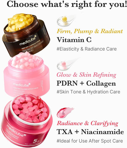 PDRN Pink Collagen Capsule Cream - 55g-Noura Skincare