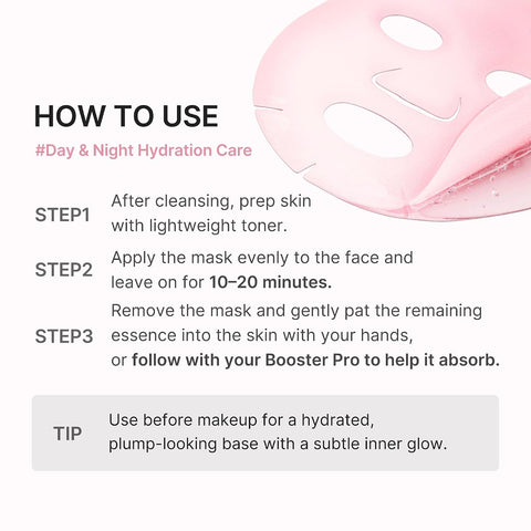 PDRN Pink Peptide Serum Mask - 6ea