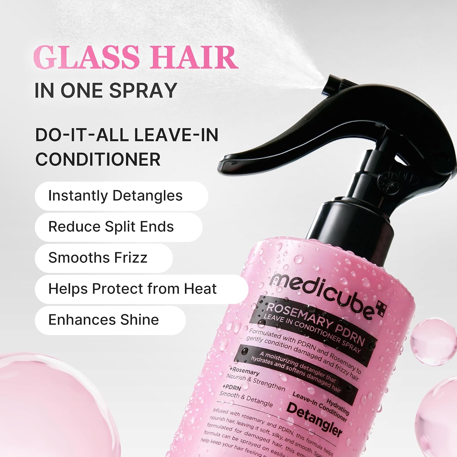 Rosemary PDRN Leave-In Conditioner Spray - 200ml