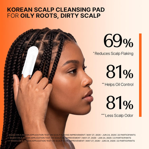 Exosome Scalp Cleansing Toner Pad - 15 Pads / 55ml