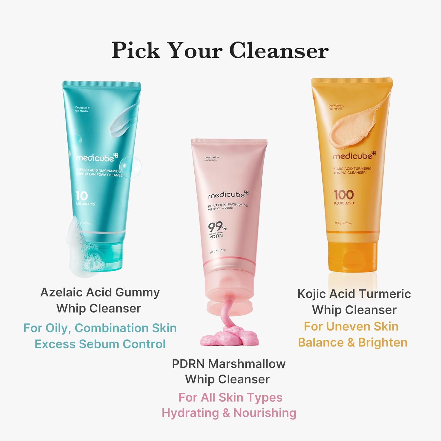 Kojic Acid Turmeric Toning Cleanser - 120g