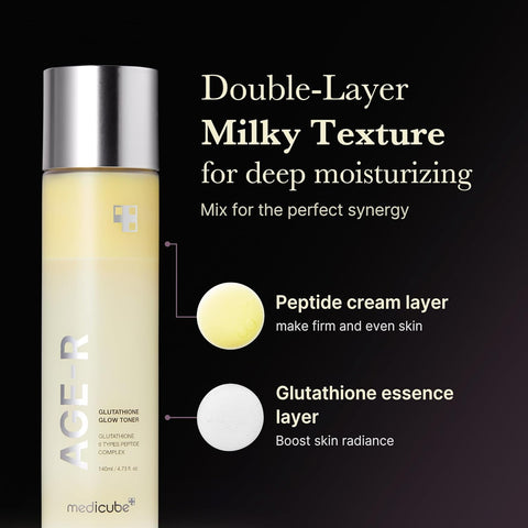 AGE-R Glutathione Glow Toner - 140 ml