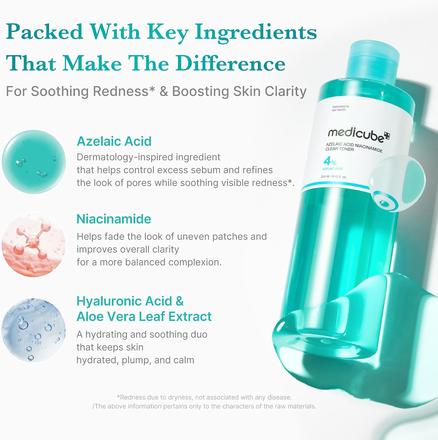 Azelaic Acid Niacinamide Clarifying Toner - 250ml