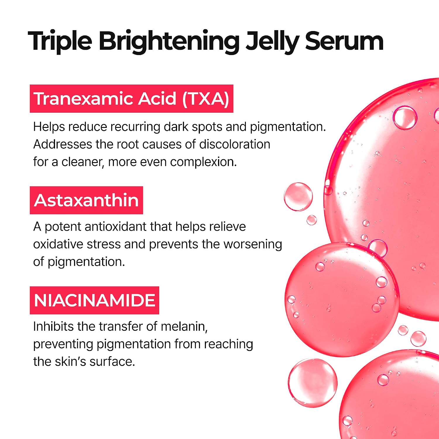 TX-Astaxanthin Triple Brightening Jelly Serum - 30ml