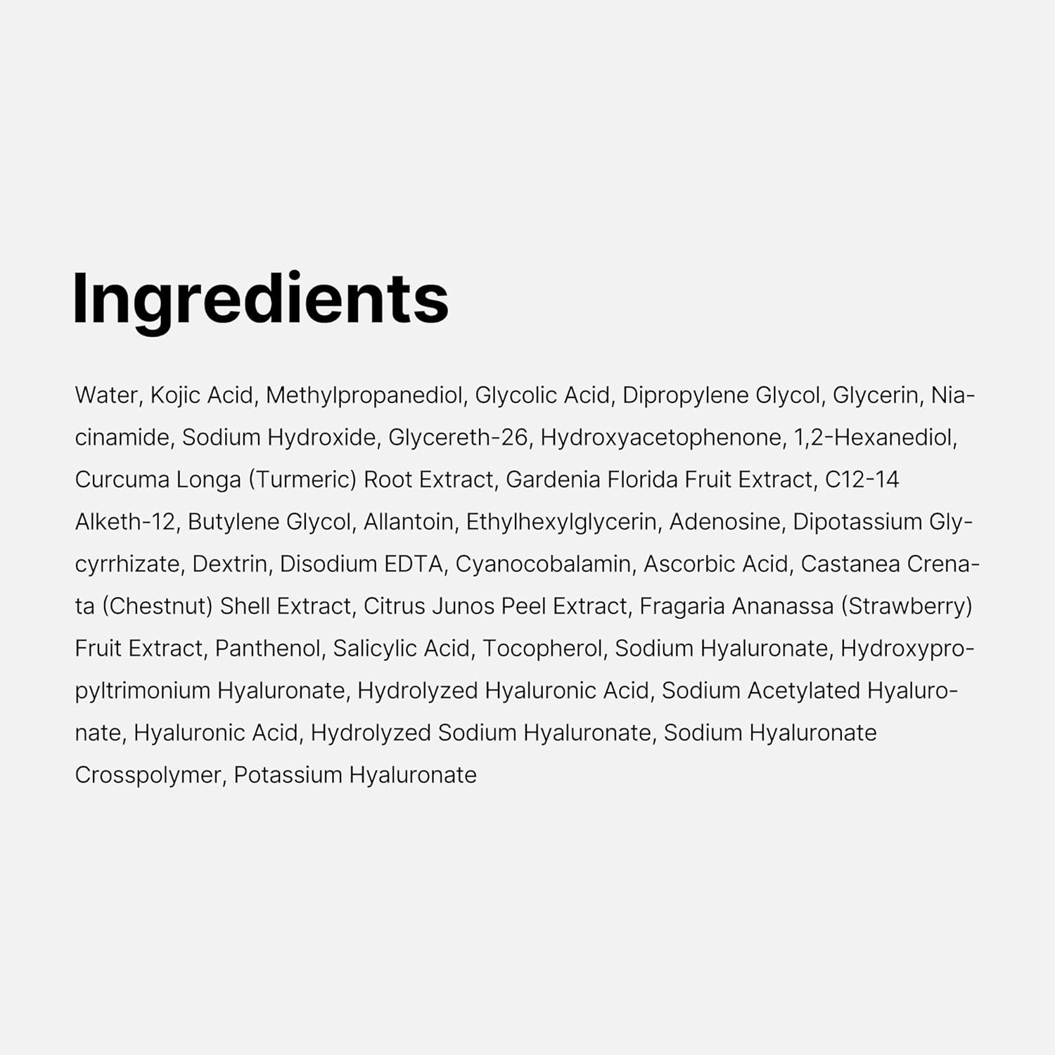 Kojic Acid Turmeric Resurfacing Toner - 160ml