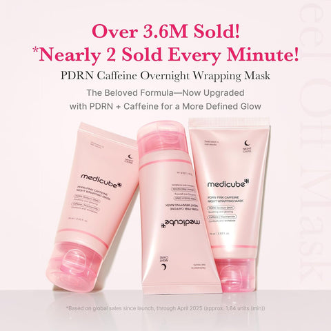 PDRN Pink Caffeine Night Wrapping Mask - 75ml