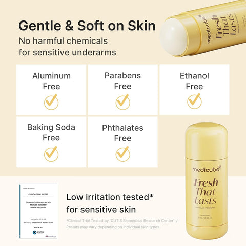 Fresh That Lasts Vanilla & Pistachio Deodorant - 83g
