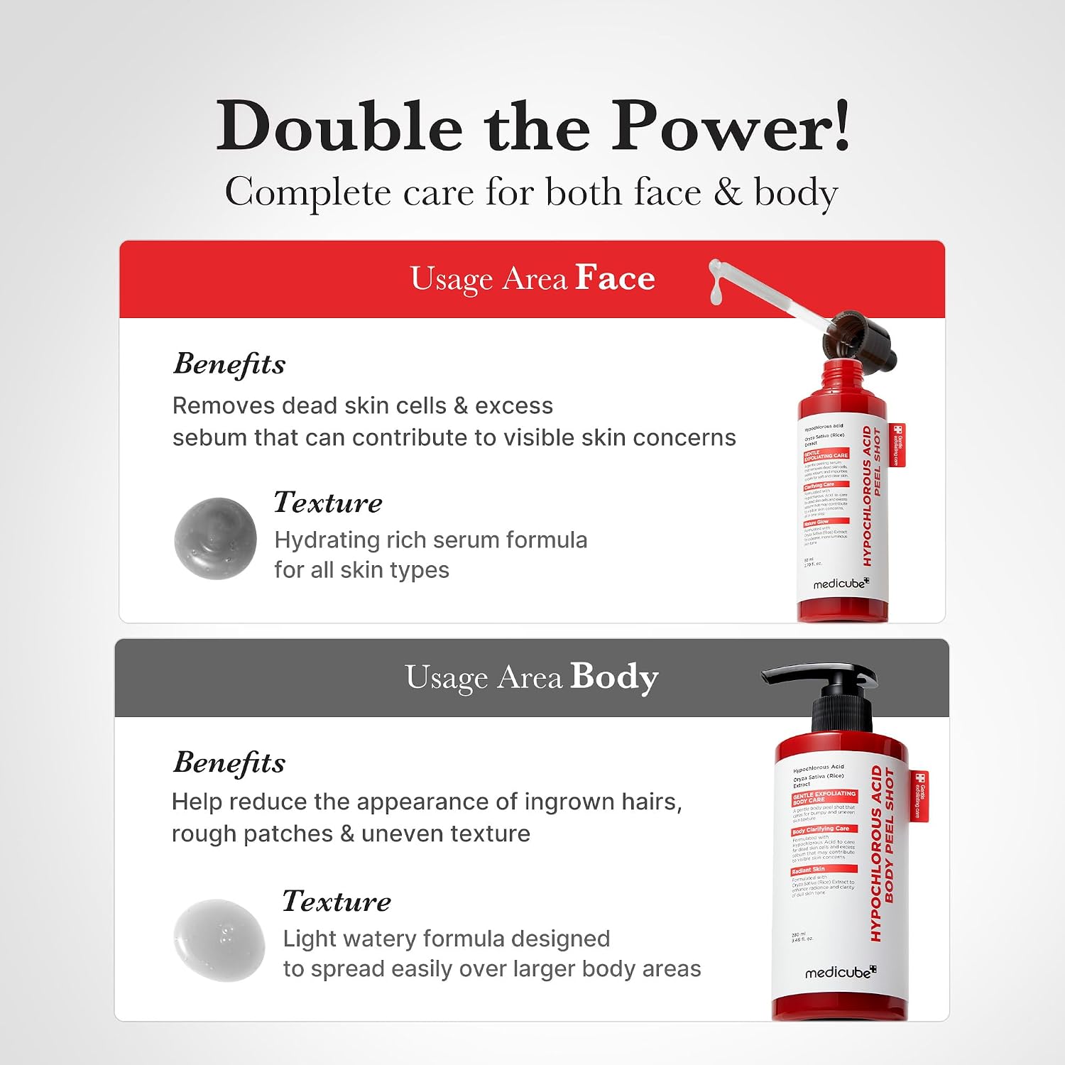 Hypochlorous Acid Face Peel Shot - 80ml