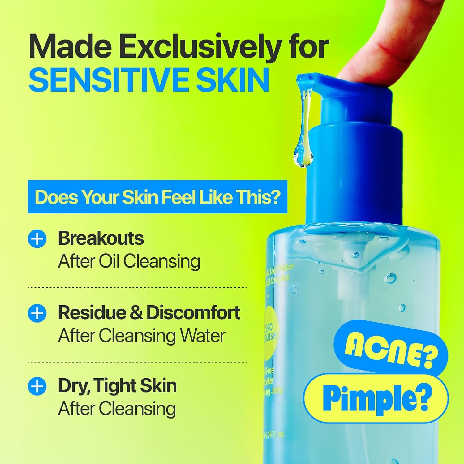 Zero Blemish Oil-Free Micellar Cleansing Jelly - 200ml