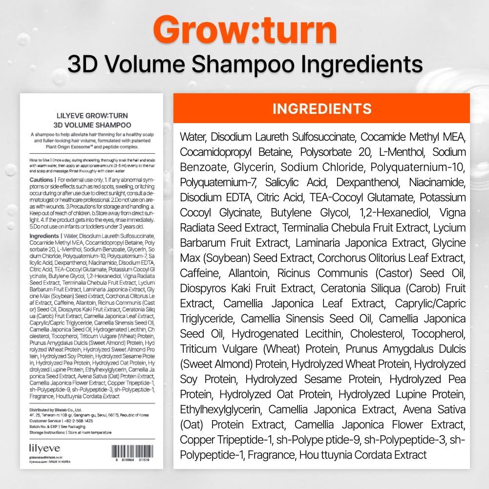 3D Volume Shampoo - 200ml