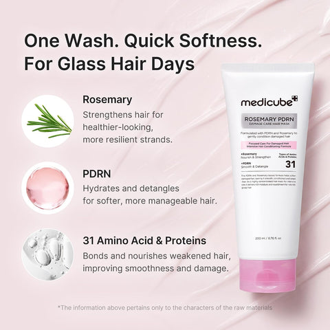 Rosemary PDRN Damage Care Hair Mask - 200ml