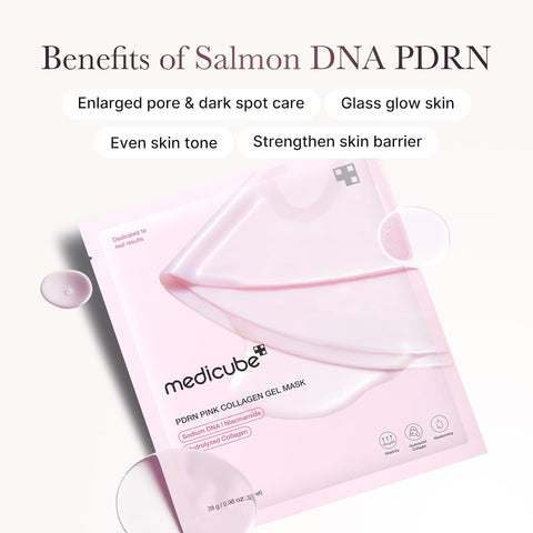 PDRN Pink Collagen Gel Mask - 1ea