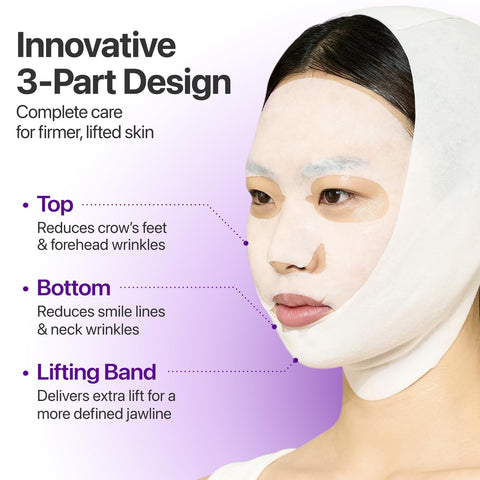 No.9 NAD+ BIO Lifting-sil Full Face Mask - 4 Sheets