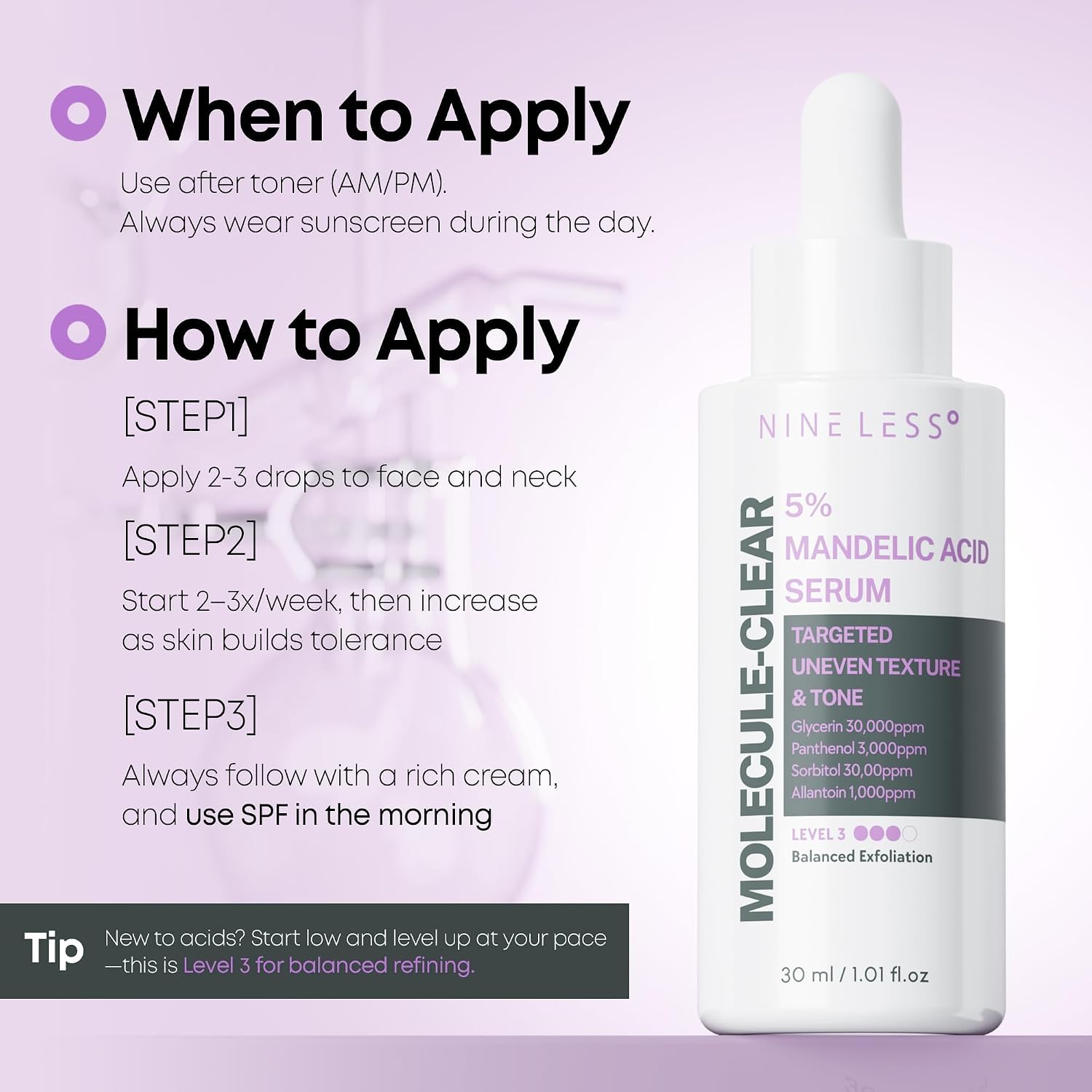 Molecule-Clear 5% Mandelic Acid Serum - 30ml