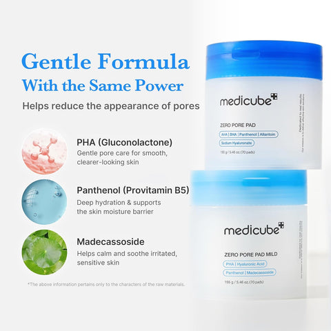 Zero Pore Pad Mild - 155g