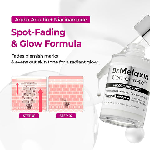 Cemenrete Picotonic Shot Pigmentation Ampoule - 30ml