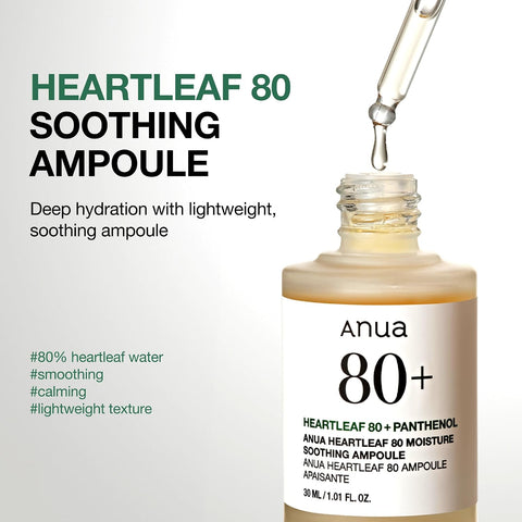 Heartleaf 80 Moisture Soothing Ampoule - 30ml