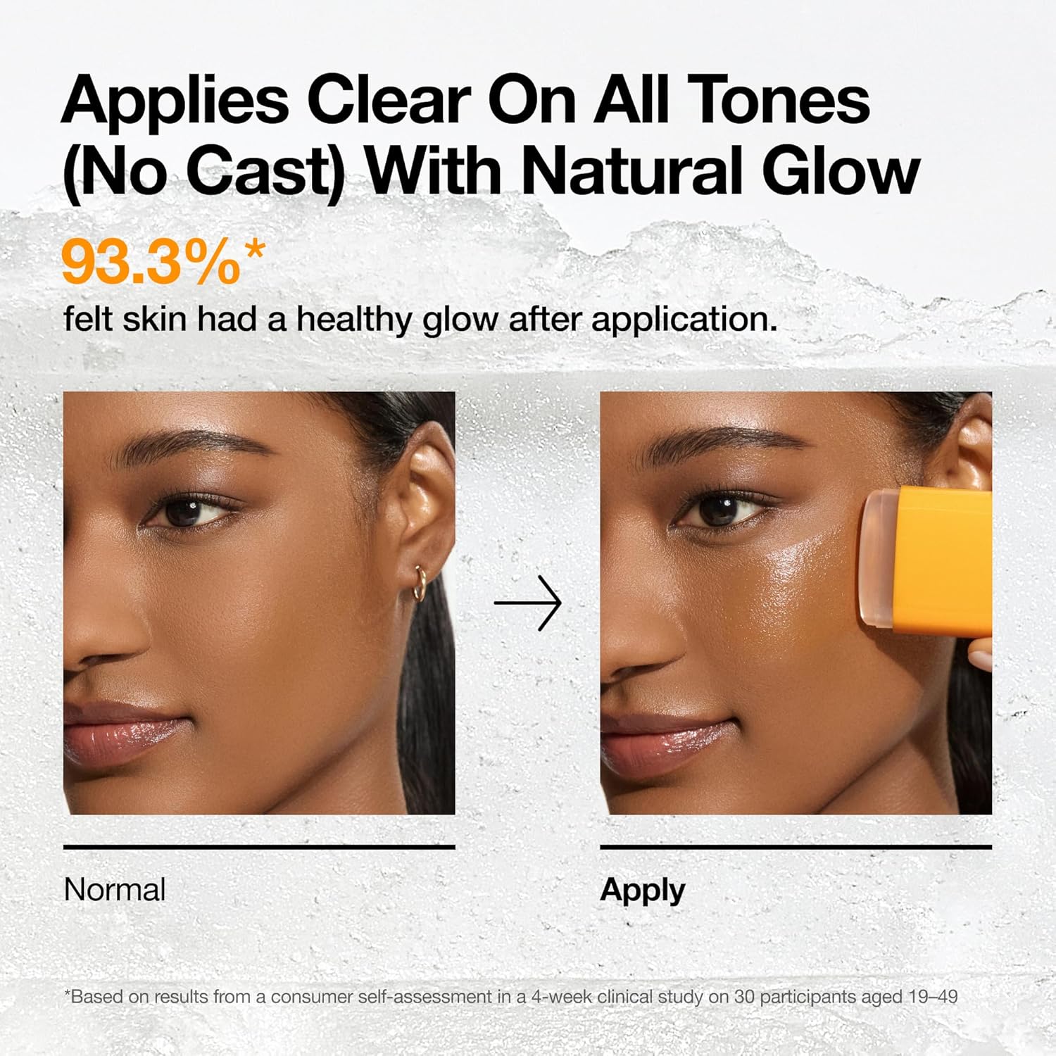 Invisible Glow Finish Sunscreen Stick - 18g
