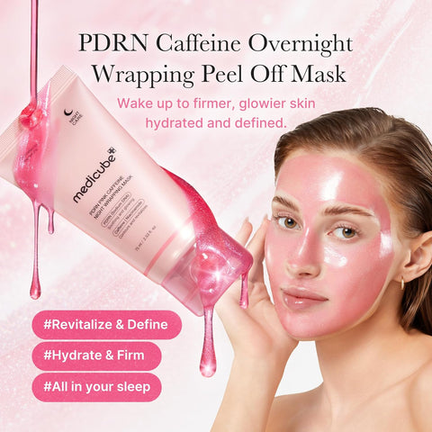 PDRN Pink Caffeine Night Wrapping Mask - 75ml