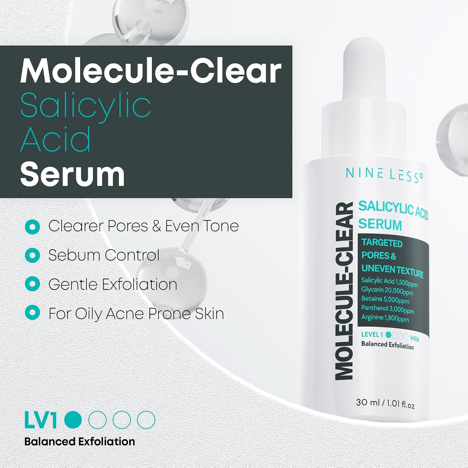 Molecule-Clear Salicylic Acid Serum - 30ml
