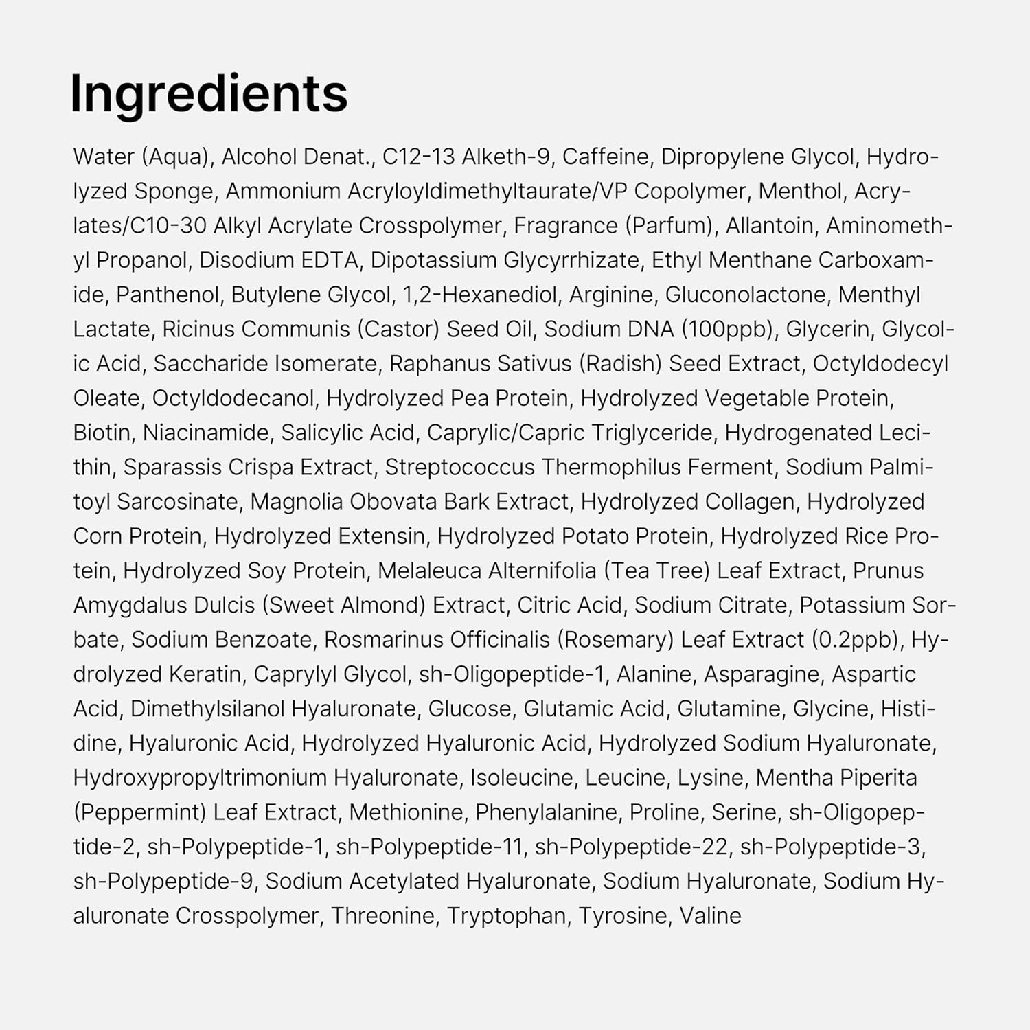 Rosemary PDRN Scalp Serum - 20ml