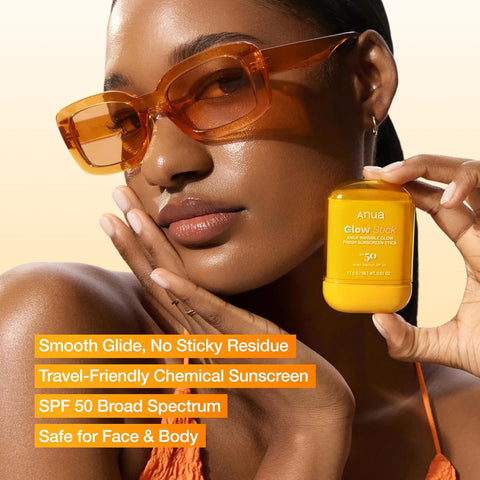 Invisible Glow Finish Sunscreen Stick - 18g