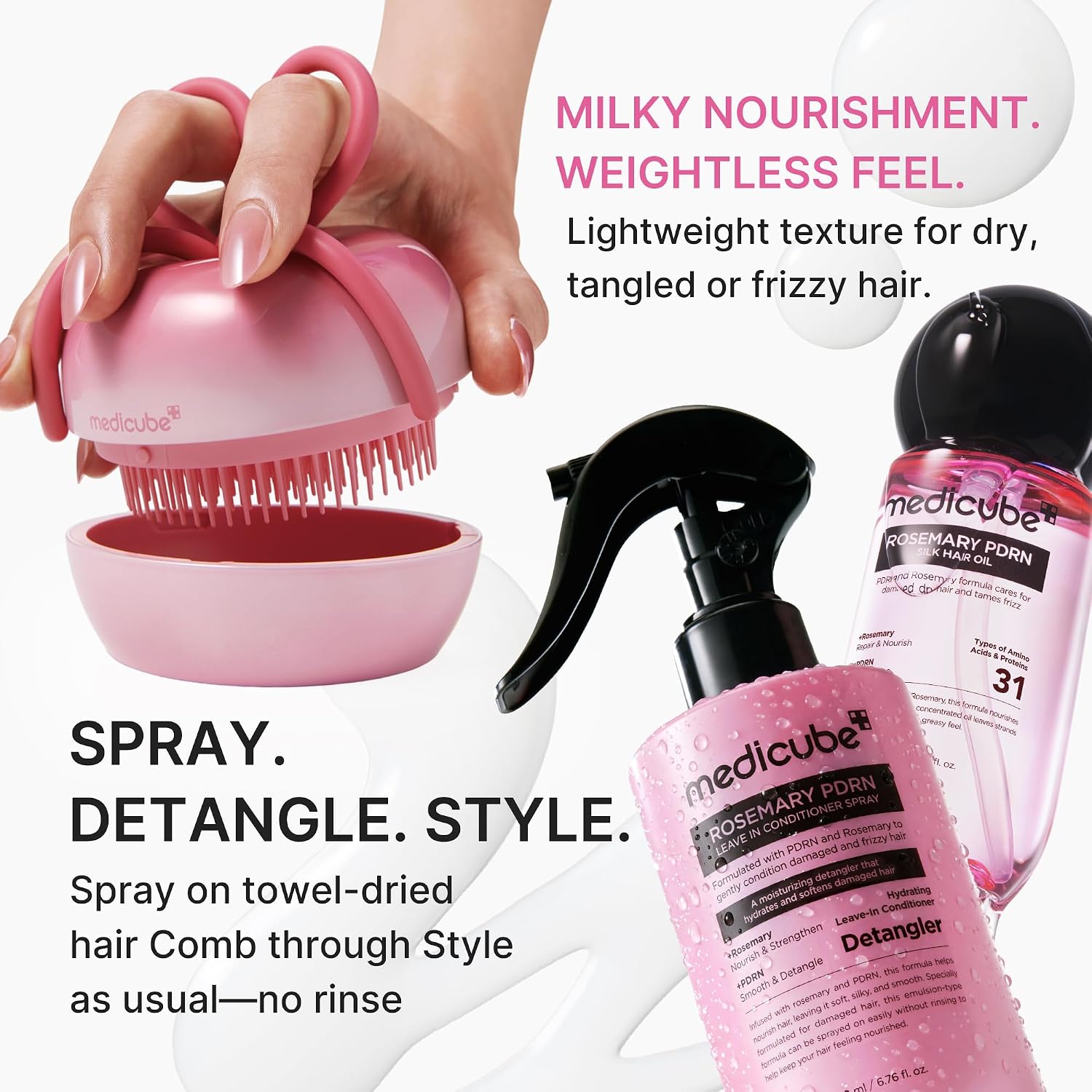 Rosemary PDRN Leave-In Conditioner Spray - 200ml