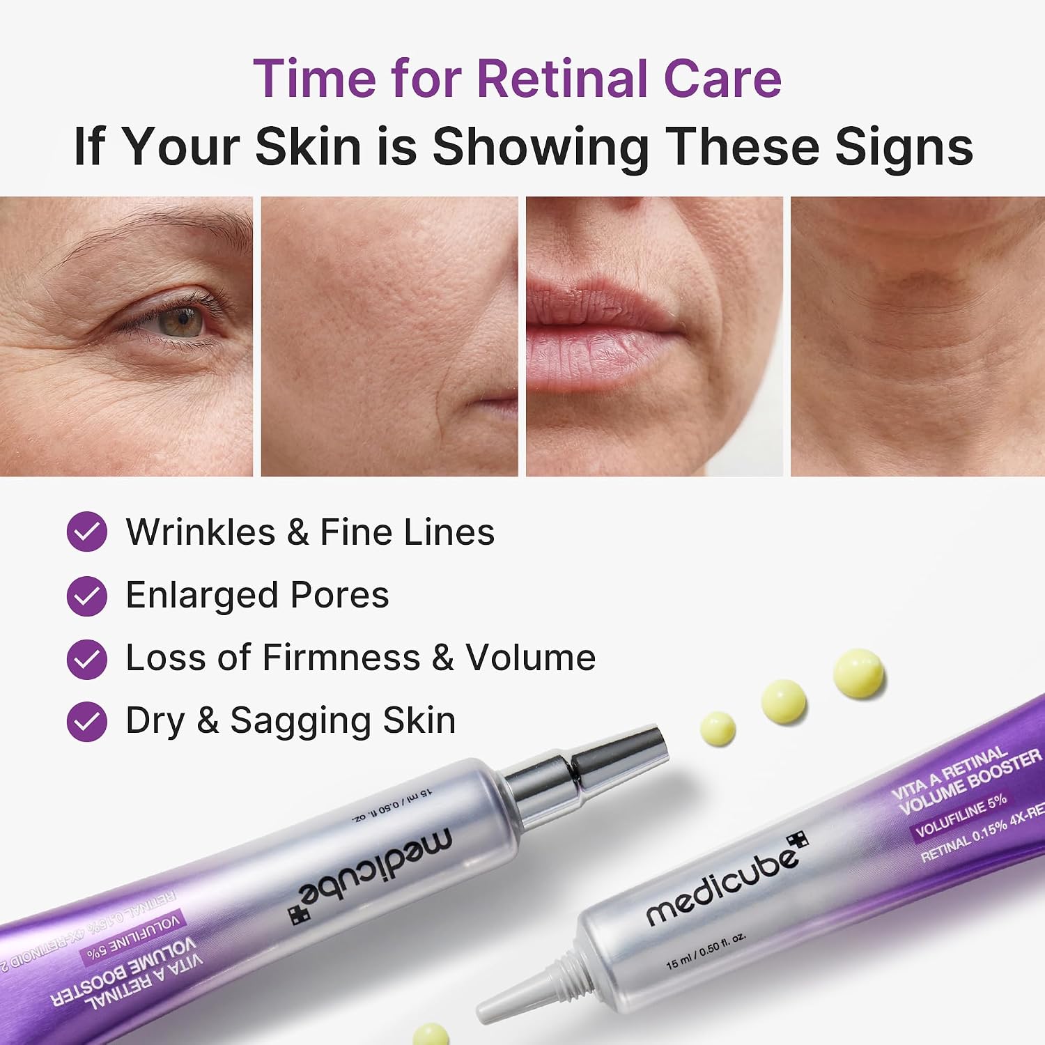 Vita A Retinal Volume Booster Serum - 15ml