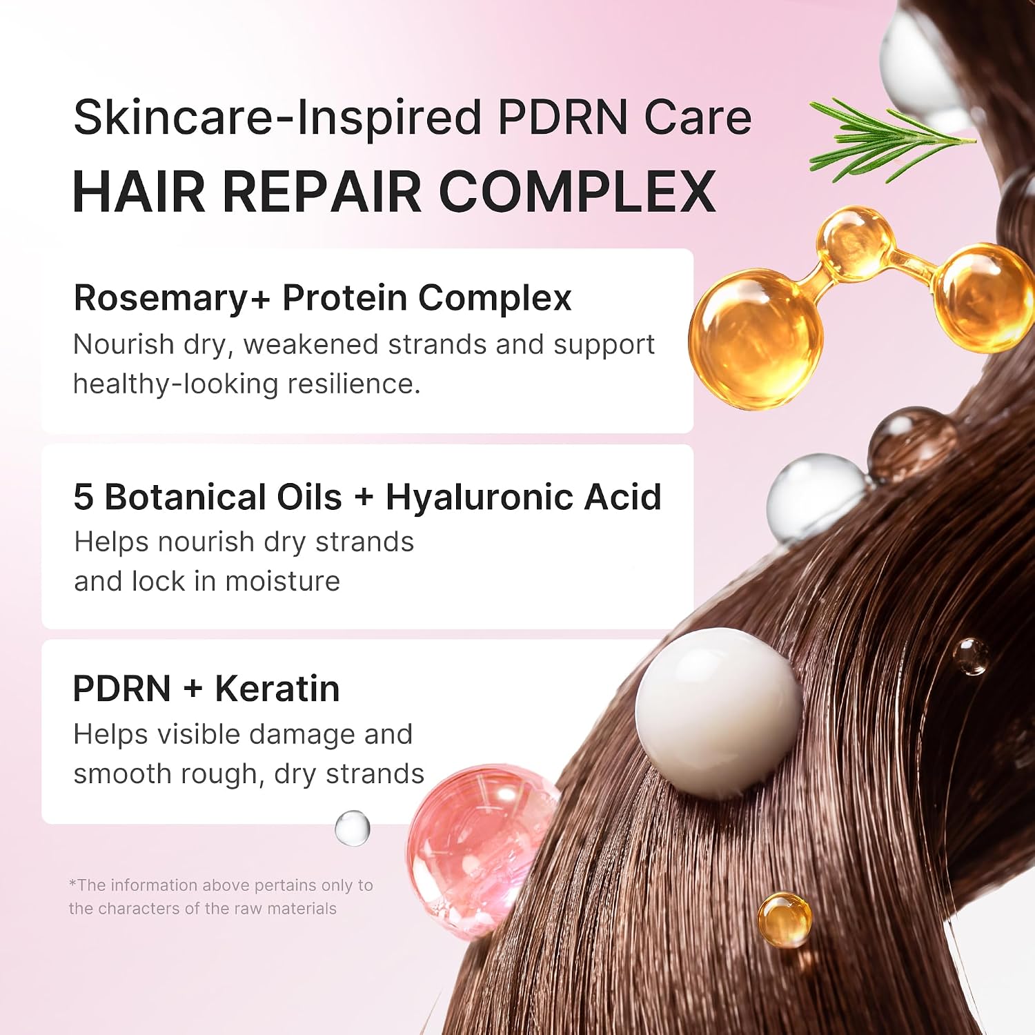 Rosemary PDRN Leave-In Conditioner Spray - 200ml