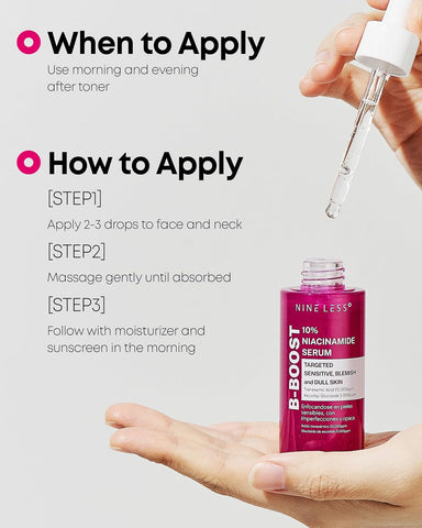B-Boost 10% Niacinamide Serum - 30ml