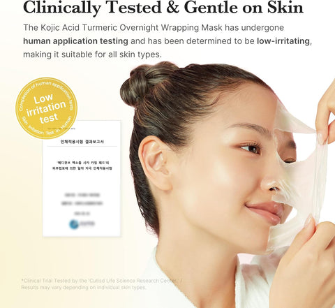 Kojic Acid Turmeric Night Wrapping Mask - 75ml