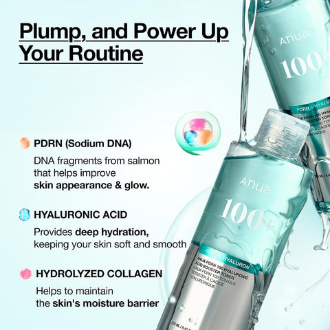 PDRN 100 Hyaluronic Acid Booster Toner - 250ml