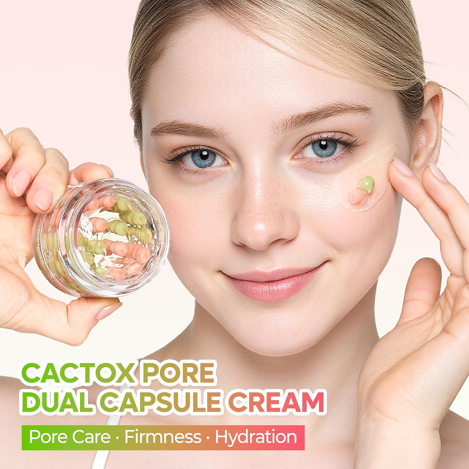CACTOX Pore Relief Dual Capsule Cream - 65g
