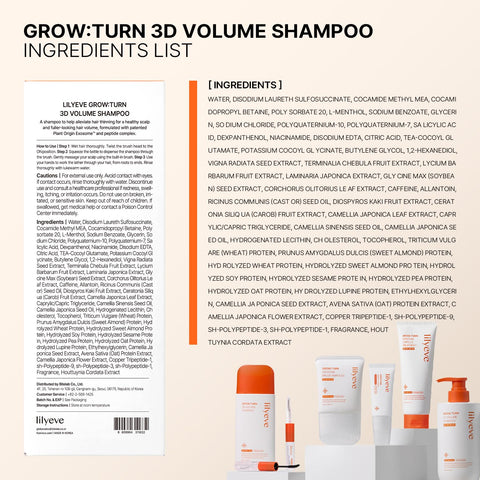 3D Volume Brush Shampoo - 200ml
