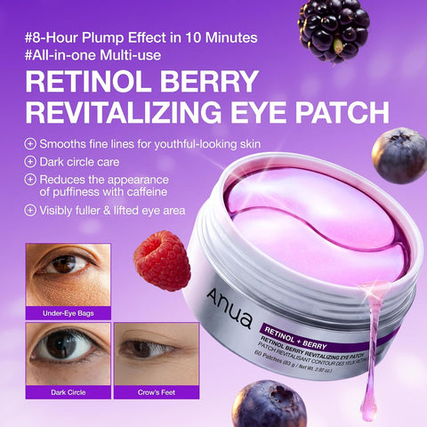 Retinol Berry Revitalizing Eye Patch - 60 Patches