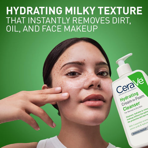 Hydrating Cream-to-Foam Cleanser - 237ml