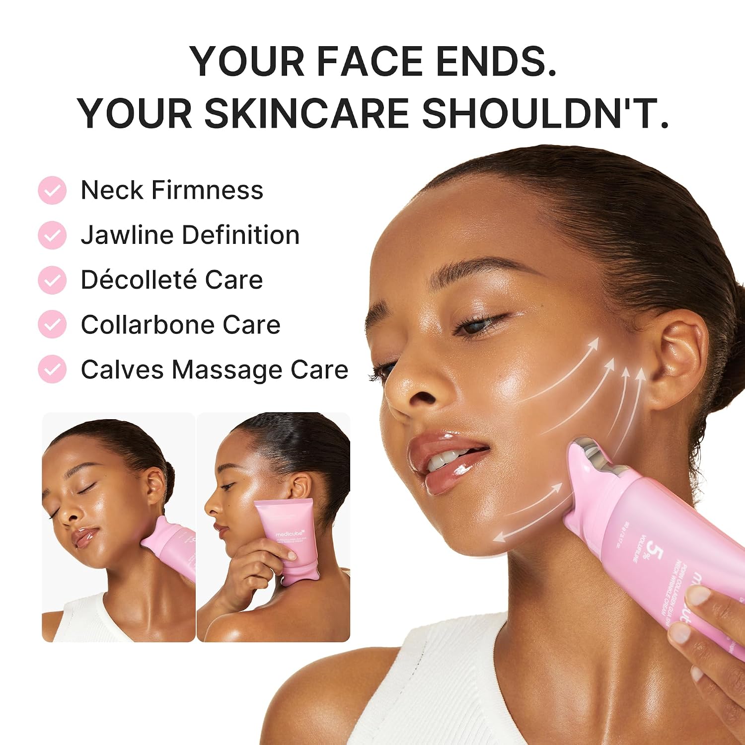 PDRN Collagen Gua Sha Neck Wrinkle Cream - 90g