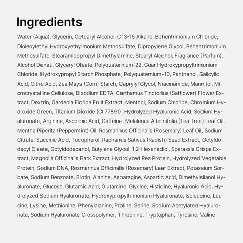 Rosemary PDRN Hair & Scalp Conditioner - 250ml
