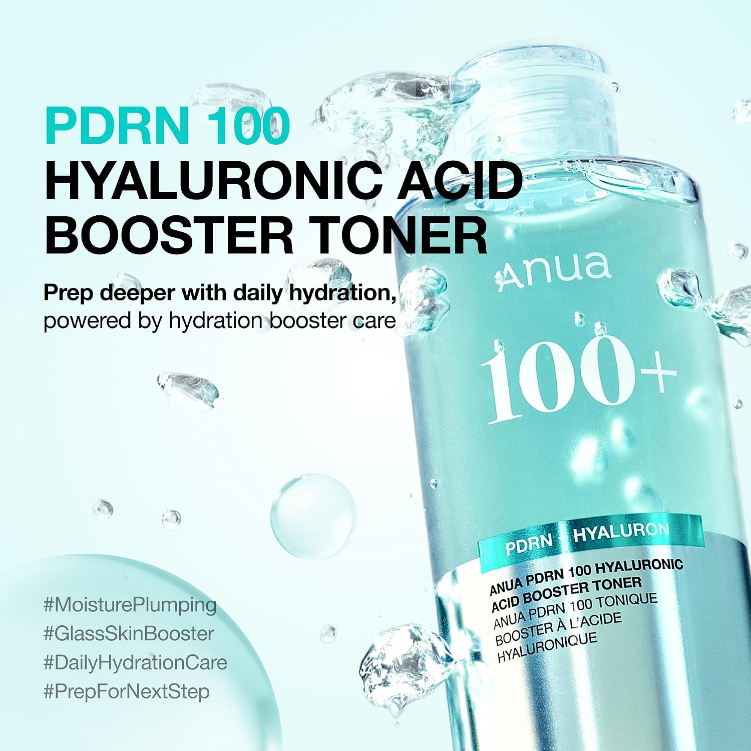 PDRN 100 Hyaluronic Acid Booster Toner - 250ml