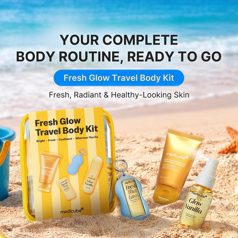 Fresh Glow Travel Body Kit - 3 Piece Set