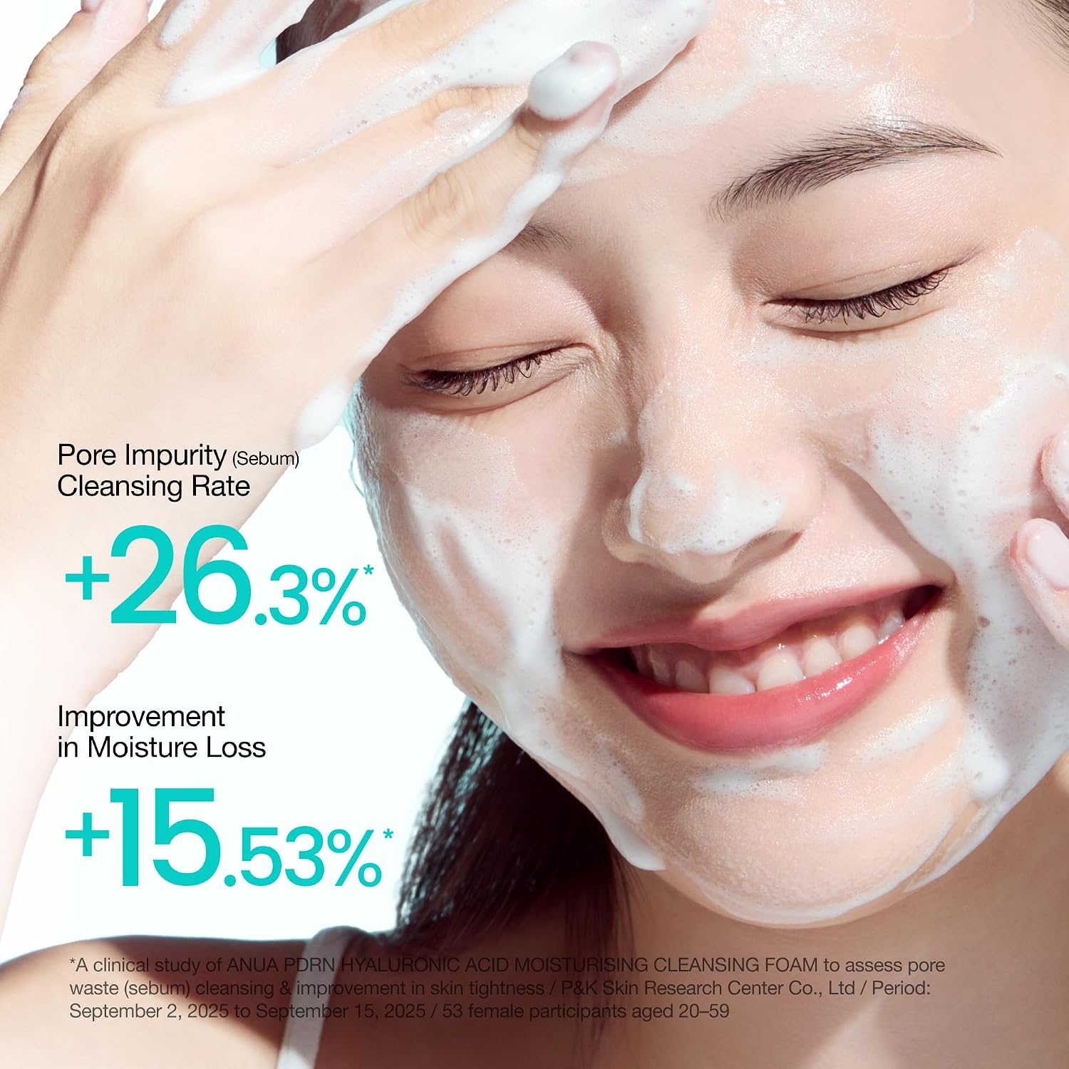 PDRN Hyaluronic Acid Moisturizing Cleansing Foam - 150ml