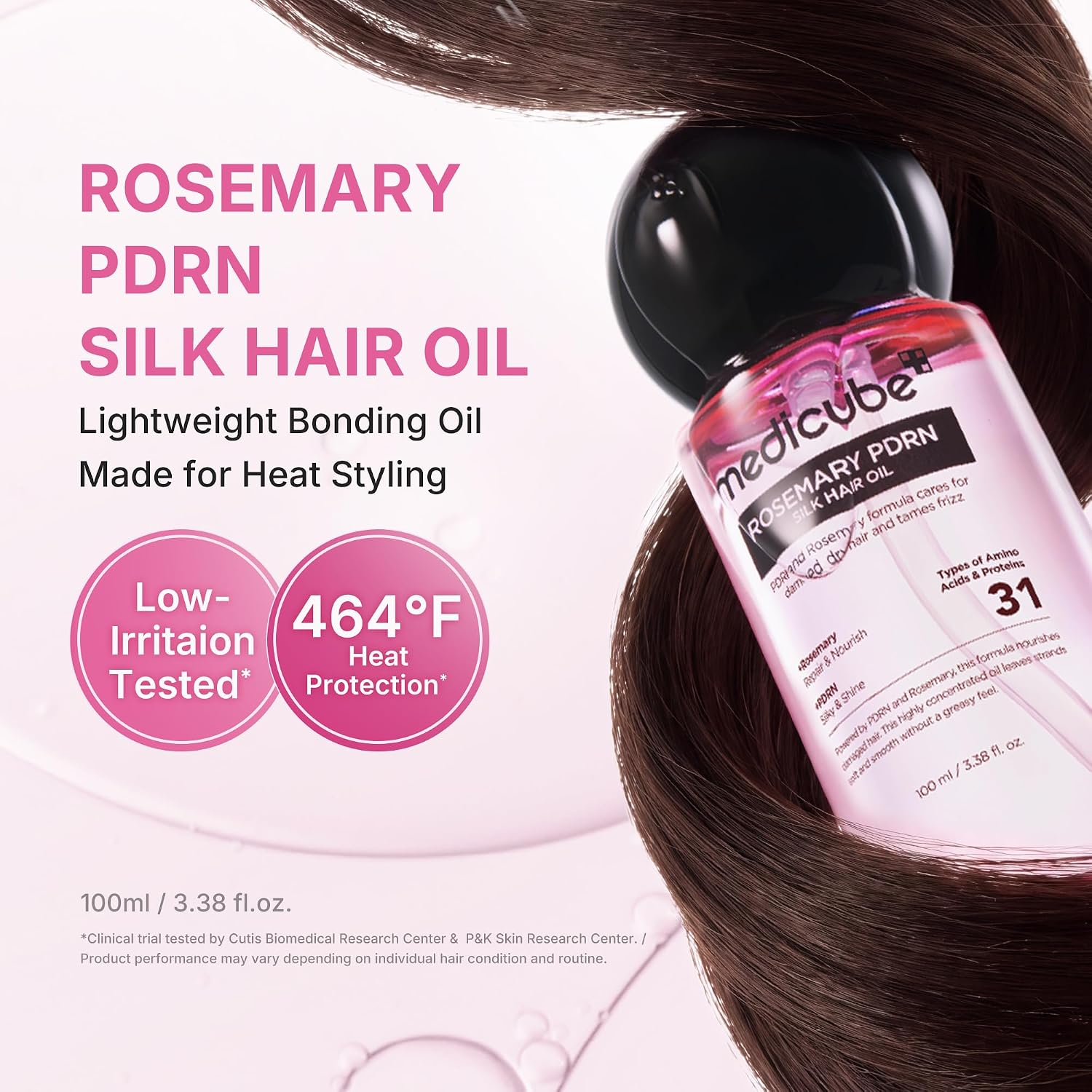 Rosemary PDRN Silk Hair Oil - 100ml