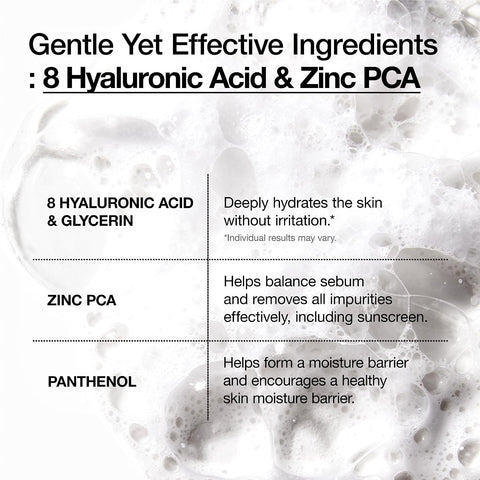 8 Hyaluronic Acid Hydrating Gentle Foaming Cleanser - 150ml