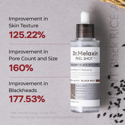 Exfoliating Black Rice Ampoule - 80ml