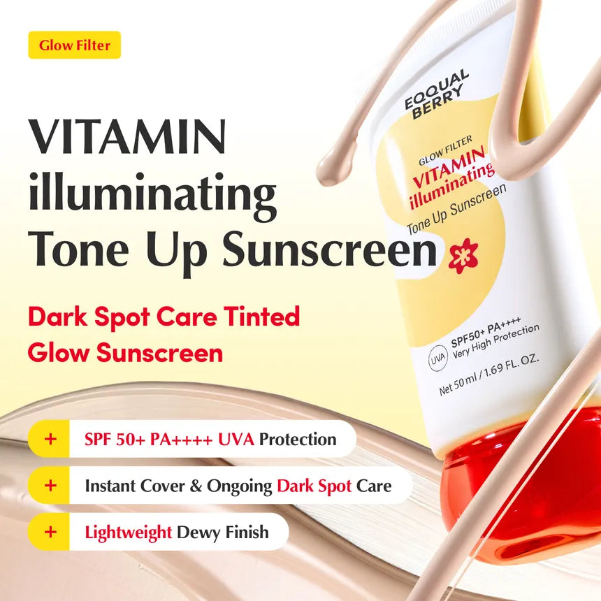 Vitamin Illuminating Tone Up Sunscreen SPF50+ PA++++ - 50ml