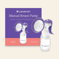 Lansinoh Manual Breast Pump Hand Pump for Breastfeeding