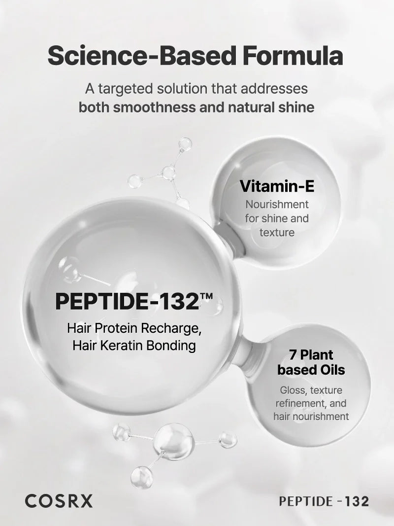 PEPTIDE-132 Ultra Perfect Hair Bonding Oil Serum - 28ml-CosRX-Noura Skincare