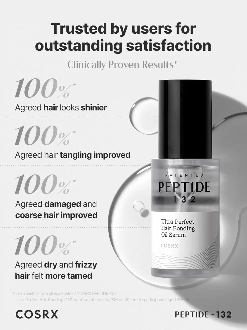 PEPTIDE-132 Ultra Perfect Hair Bonding Oil Serum - 28ml-CosRX-Noura Skincare