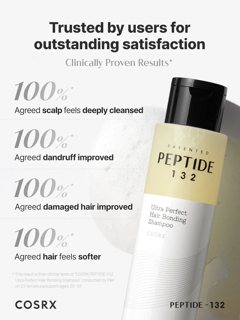 PEPTIDE-132 Ultra Perfect Hair Bonding Shampoo - 200ml-CosRX-Noura Skincare