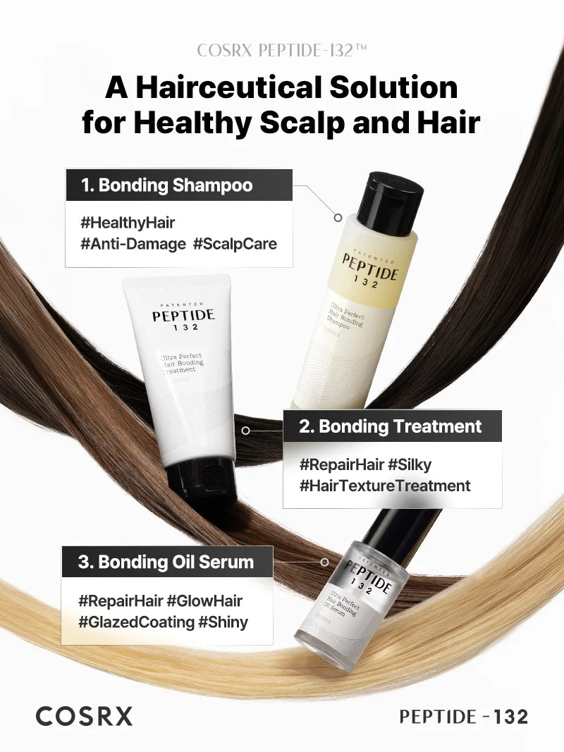 PEPTIDE-132 Ultra Perfect Hair Bonding Oil Serum - 28ml-CosRX-Noura Skincare
